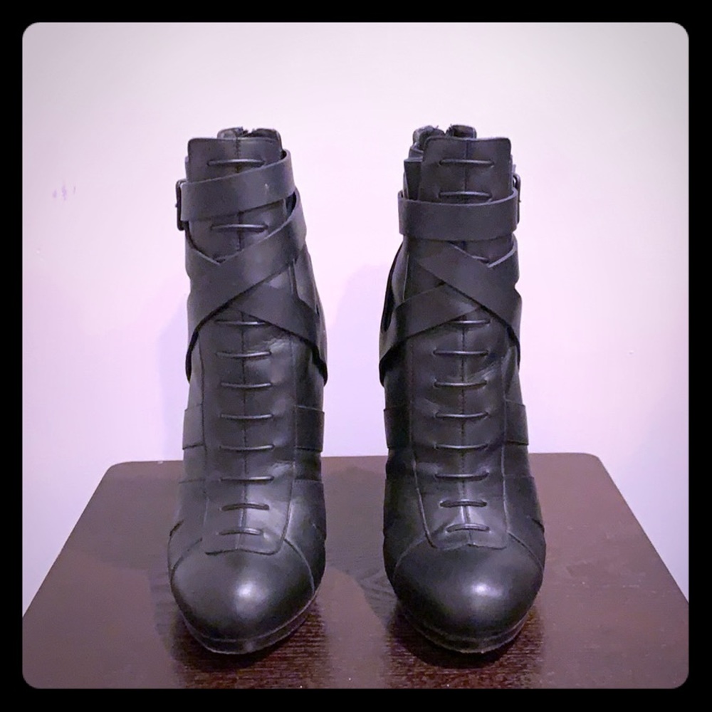 Authentic Christian Louboutin Lamu booties.